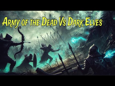 Age of Fantasy - Army of the Dead Vs Dark Elves Battle Report (Quest 29)