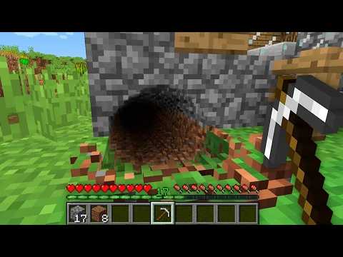 VERLASSE NICHT das VERBOTENE LOCH in Minecraft!
