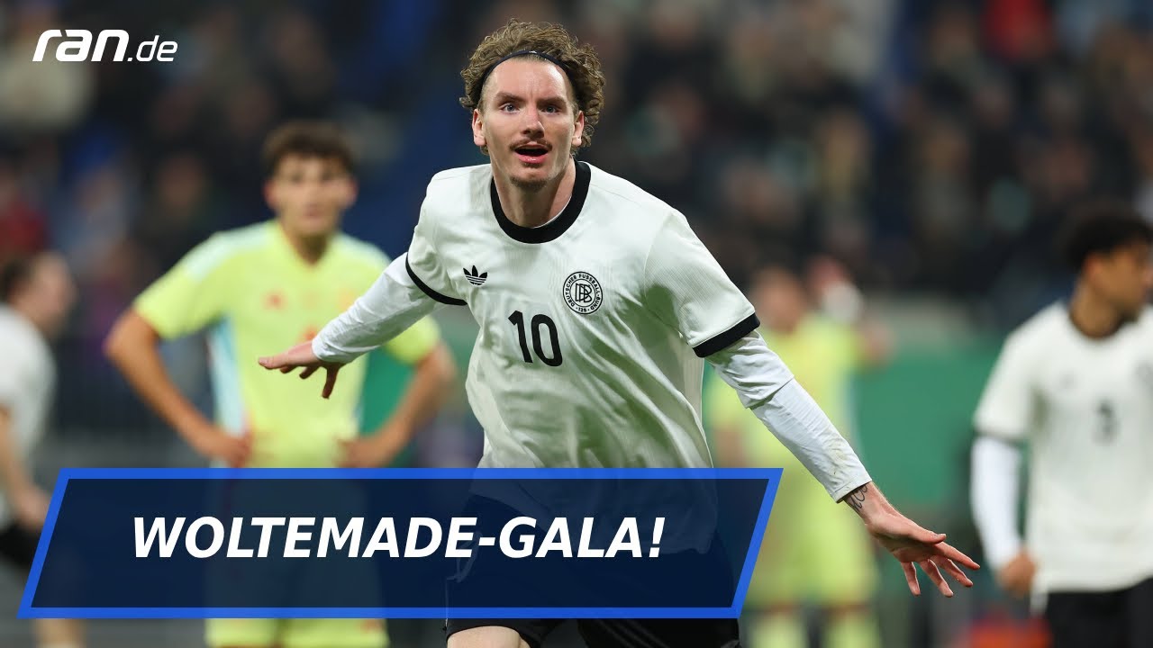 U21: Hattrick-Wahnsinn! Woltemade schießt Spanien ab