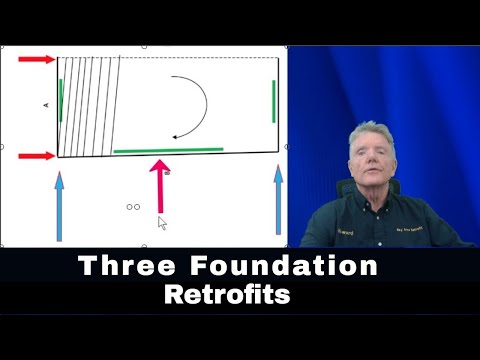 RETROFITS USING JUST THREE FOUNDATIONS