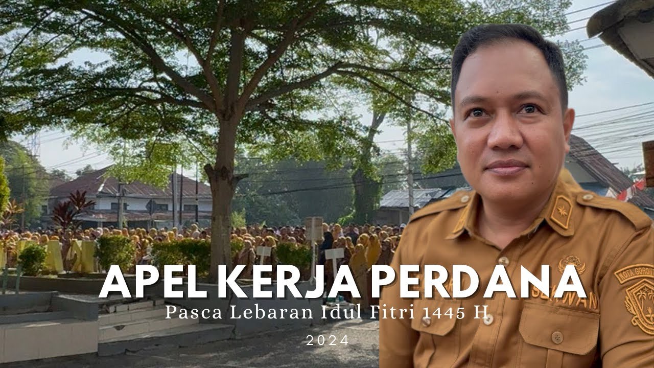 Apel Kerja Perdana Pasca Lebaran 2024, Sekwan Ingatkan Soal Disiplin dan Tanggung Jawab