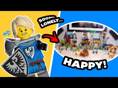 I Built the Ultimate 🏰 LEGO CASTLE Kingdom! #challenge
