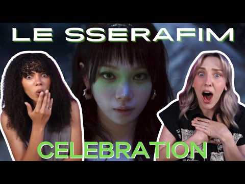 COUPLE REACTS TO LE SSERAFIM (르세라핌) 'CELEBRATION' OFFICIAL MV