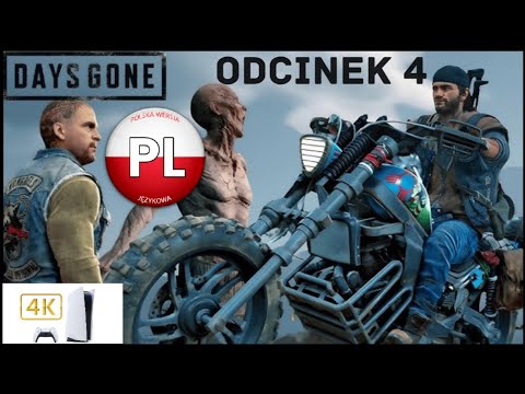 Zagrajmy W Days Gone Odc. 4 Gniazda Lęgowe Świrusów 🧔🏻‍♂️🏍️ 4K PS5 PL
