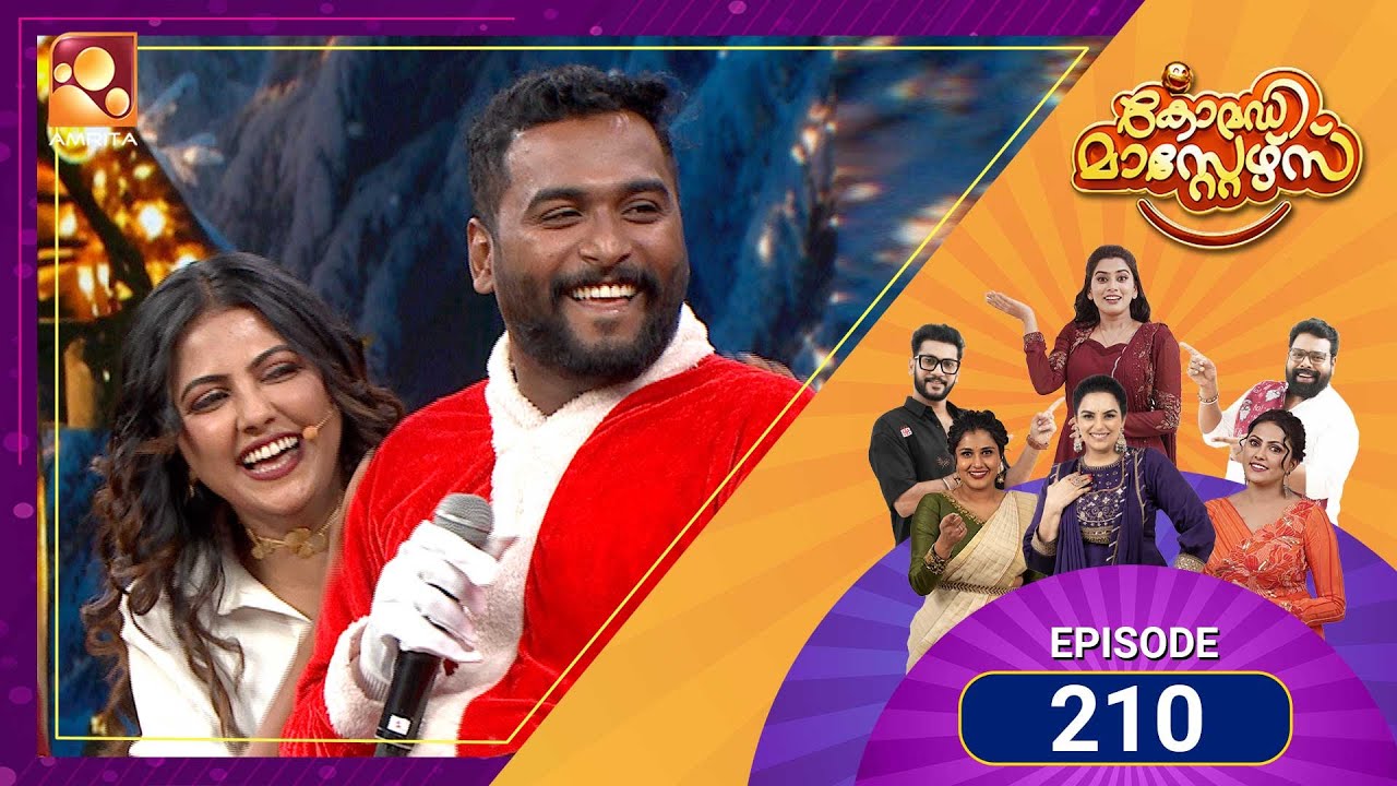 210 Episodes of Laughter! 🎉✨ Comedy Masters brings another power-packed night!  | Amrita TV