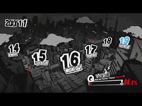 Persona 5 (spoilers) pt. 110 Preparations Complete