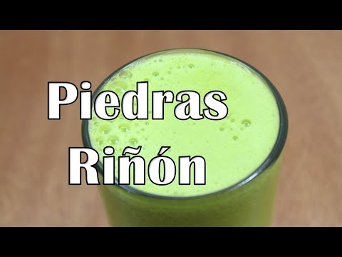 Jugo poderoso para los cálculos en los riñones o piedras renales