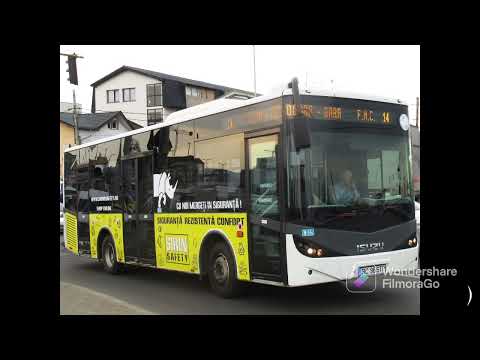 Cele 5 autobuze Isuzu Citybus ale STP Bacau