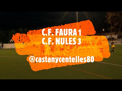 JORNADA 12. C.F. FAURA 1 - C.F. NULES 3 (18-12-2022)