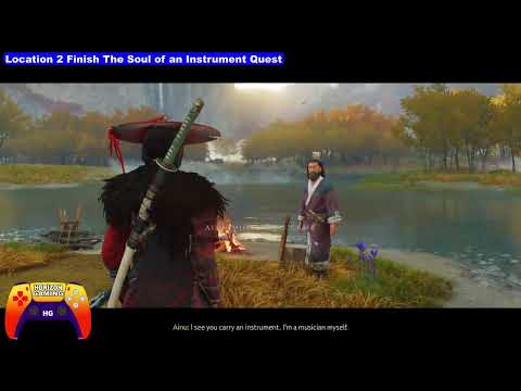 How to Find All Tokachi Range Shamisen Song Location Guide - Ghost of Yotei