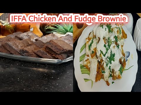 Kitchen Vlog | IFFA Chicken chocolate brownie vlog /Viral Creamy Chicken From Dubai, Brownie