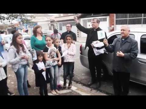 Visita Pastoral na Comunidade Jardim Nissalves,  Itapecerica da Serra Padre Alberto Gambarini