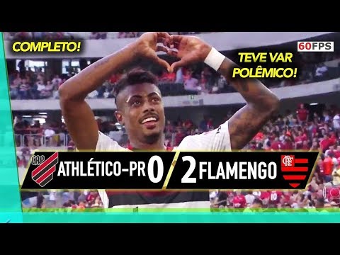 FLAMENGO VENCE ATHLÉTICO COM 2 GOLS DO BRUNO HENRIQUE| Athlético pr 0x2 Flamengo Melhores momentos