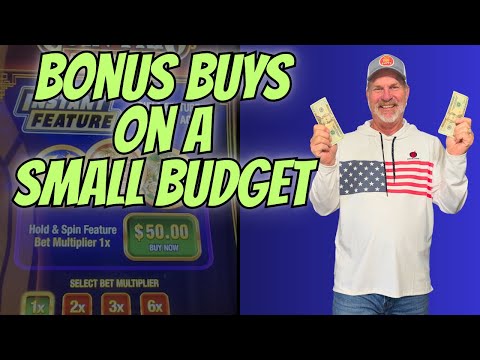 I Tested Bonus Buys on a Small Bankroll