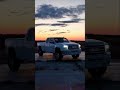 GMC🤍 Sunset #trucks #sunset #4x4 #4k #liftedtrucks
