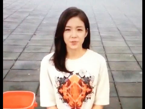 Pretty Korean Babe ALS Ice Bucket Challenge - Jang Ye Won Korean Babe