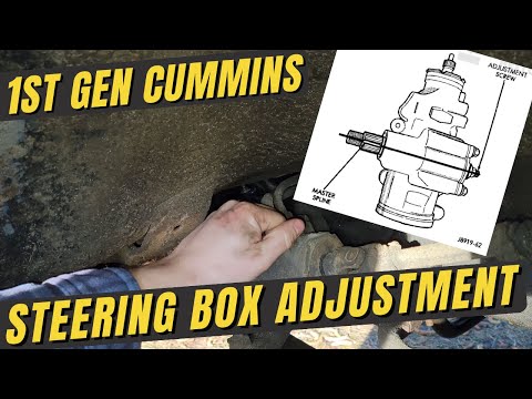 Steering Box Adjustment | 1st Gen Cummins