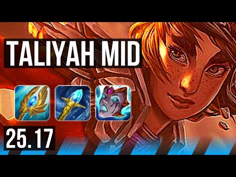 TALIYAH vs XERATH (MID) | KR Master | 25.17