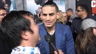 Jose Benavidez Carpet Interview at Creed III Los Angeles Premiere video
