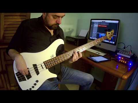 Electric Bass Samples - Esercizio Salti di terza su scala di C maj - Basso Elettrico