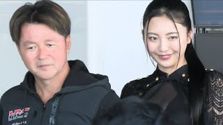 【本山哲 /正智寧音子さん】SUPERFORMULA  ピットウォークの模様  2024.10.12