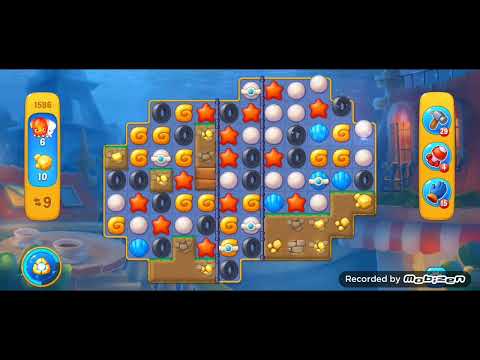 Fishdom Hard level 1586. NOboosters