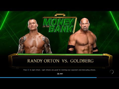 Randy Orten Vs Goldberg | WWE HIGHLIGHT