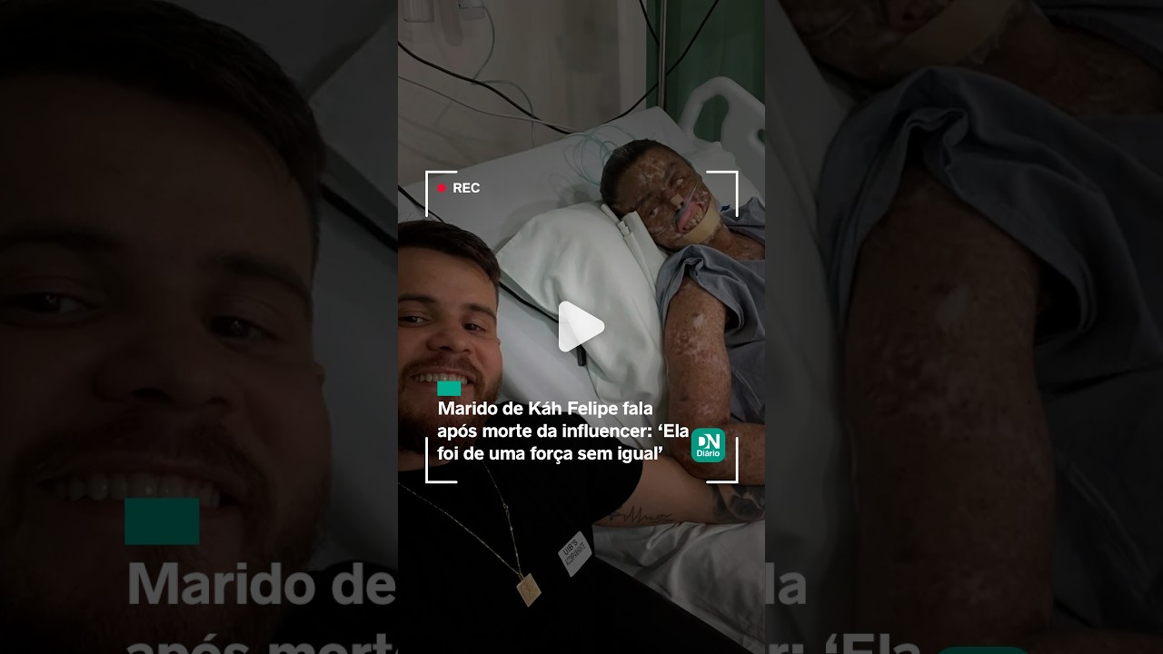 Imagem da notícia Marido de Káh Felipe fala após morte da influencer: ‘Ela foi de uma força sem igual’