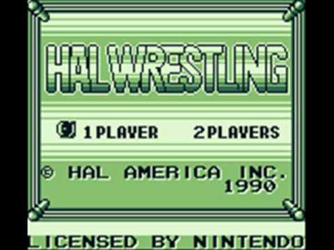 Hal Wrestling Game Boy