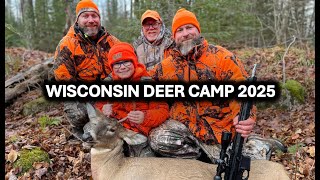 Wisconsin Deer Camp 2025 - Noah's FIRST BUCK!
