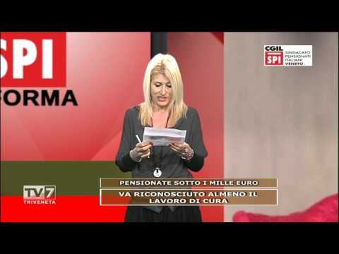 SPI CGIL Informa: Pensionate sotto i mille euro