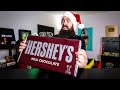 EATING THE WORLD'S BIGGEST HERSHEY'S BAR | 12,000 CALORIES | XMAS SERIES 2020 | BeardMeatsFood