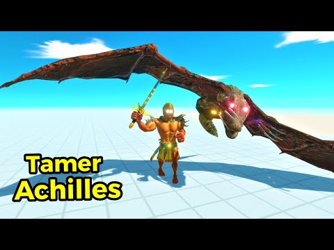 Tamer Achilles vs units ARBS animal revolt battle simulator