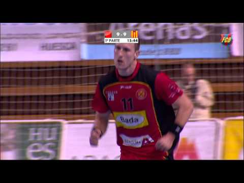 Highlights Handbol: Bada Huesca-FCB Lassa (28-40)