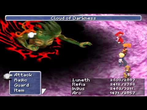 Let's Play Final Fantasy III DS #036 Finale