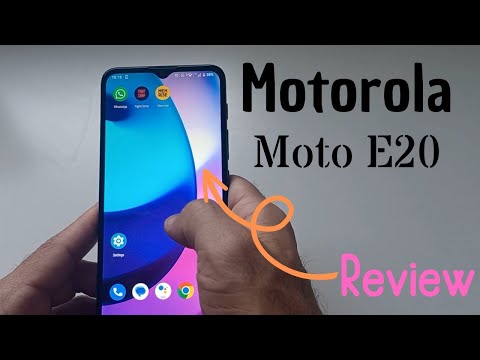 Motorola Moto E20 Review