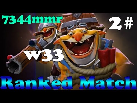 Dota 2 - W33 Top 1 MMR Europe PRO TECHIES vol 2# - Ranked Match !