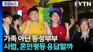 동거해도 가족 아닌 동성부부...사법부, '혼인평등' 응답할까 / YTN