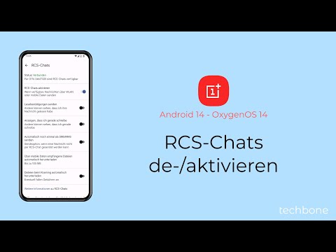 RCS-Chats aktivieren oder deaktivieren - OnePlus [Android 14 - OxygenOS 14]