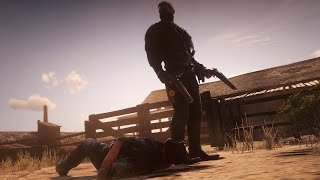 Red Dead Redemption 2 - Ruthless Bandit - Free Roam Combat - PC Gameplay