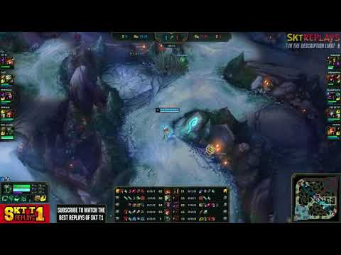 FAKER FIDDELSTICK SUPPORT BACK IN KOREA!  SKT T1 Faker Play Fiddlesticks