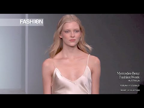 PEREIRA FITZGERALD Resort 2019 MBFW Australia - Fashion Channel