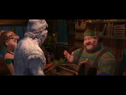 Frozen (2013) - Oaken's Trading Post Scene (HD)