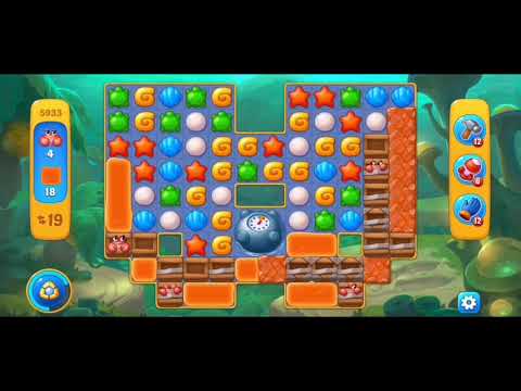 Fishdom 5933 Hard Level - NO 💣🧨💥