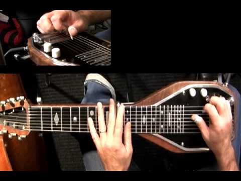 Bakersfield style lap steel guitar by Mike Neer