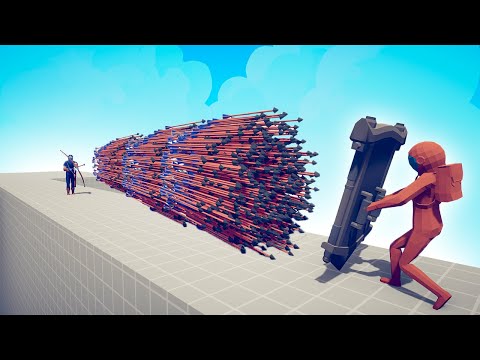 AMONG US MIRROR SHIELD vs EVERY GOD - TABS | Totally Accurate Battle Simulator 2022