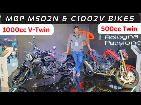 MBP 500cc M502N naked bike & C1002V 1000cc Cruiser