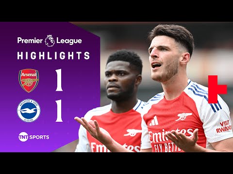 Controversial draw at The Emirates! 😬 | Arsenal 1-1 Brighton | Premier League Match Highlights