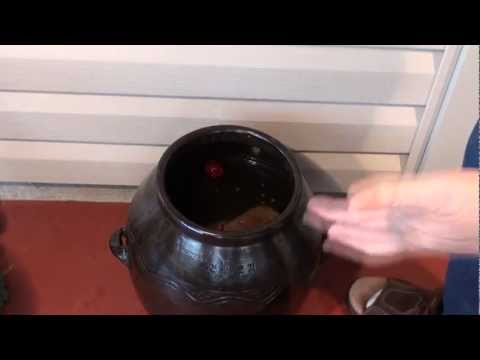 Making Korean fermented soy sauce 조선간장 / doenjang 된장 Step 1