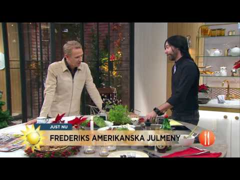 Frederik Zäll lagar julmat på Elvis vis - Nyhetsmorgon (TV4)